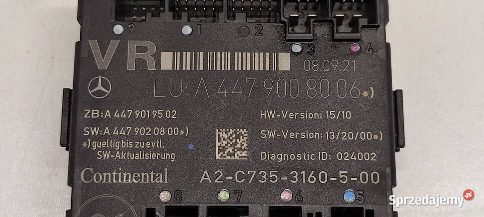 MERCEDES VITO W447 MODUŁ DRZWI A4479008006 osobowe dolnośląskie