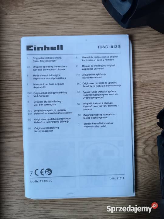 Odkurzacz na mokro i na suchoEinhell Poznań
