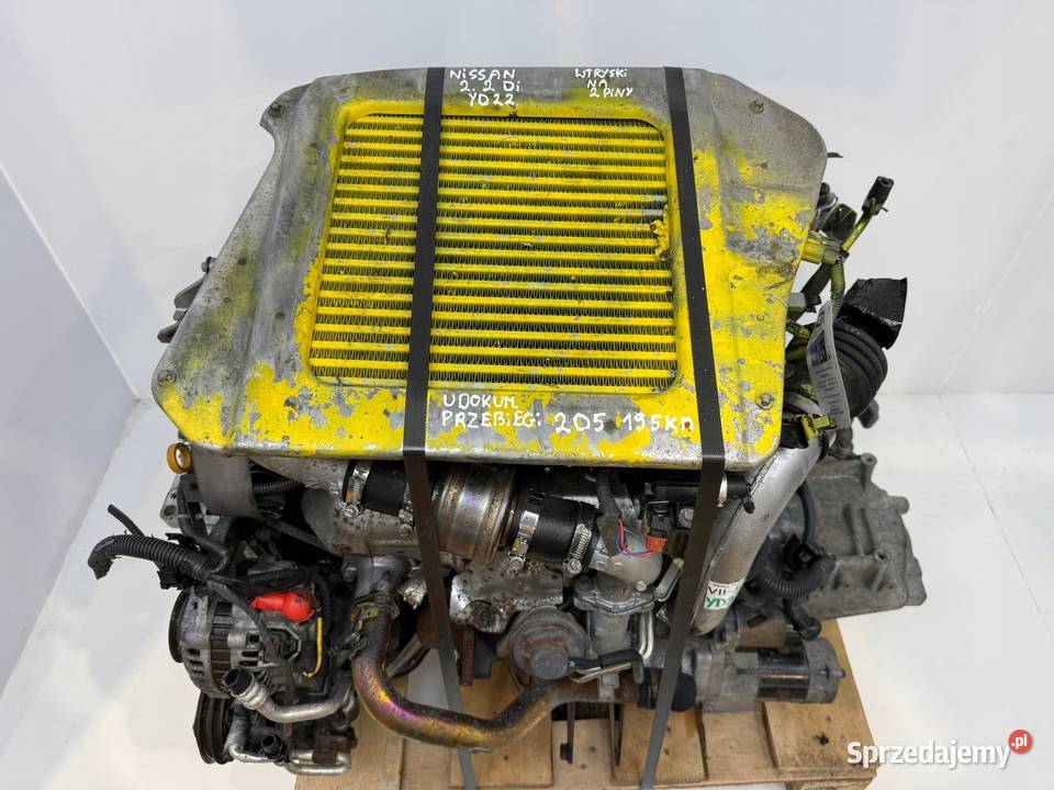 SILNIK YD22 Nissan XTrail 22 DCI 136 diesel