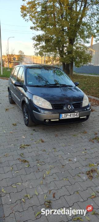 Renault Grand Scenic II 7 -os, gaz