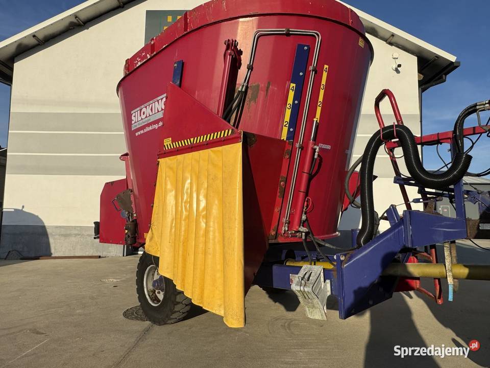 Wóz paszowy Siloking 8m3 2001r Lubowidz