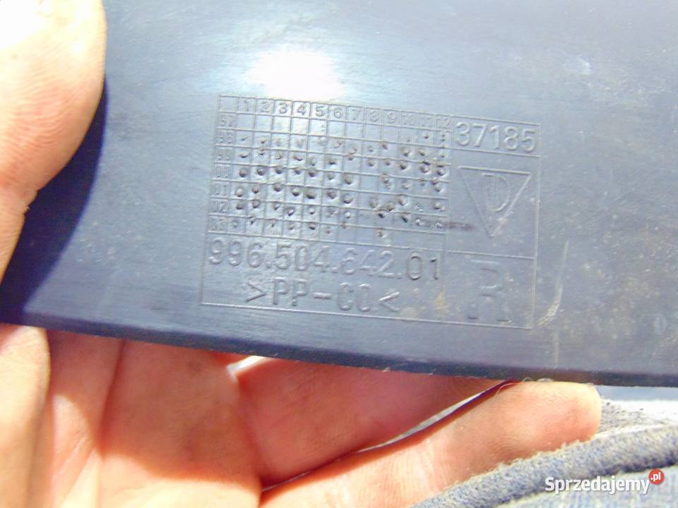 WYGŁUSZENIE BŁOTNIKA PRAWY PRZÓD BOXSTER 986