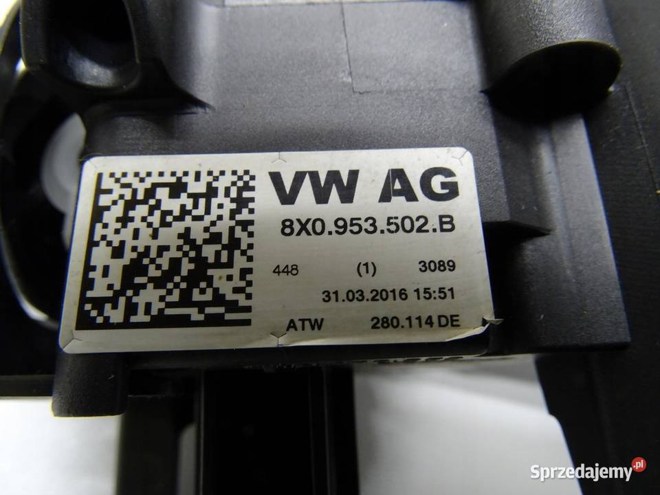 PRZEŁĄCZNIK ZESPOLONY MANETKI 8X0953521AF AUDI osobowe małopolskie