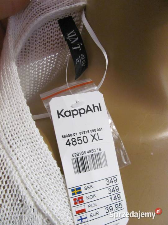 narzutka sweterek biały rozpinany KappAhl 4850 Zamość
