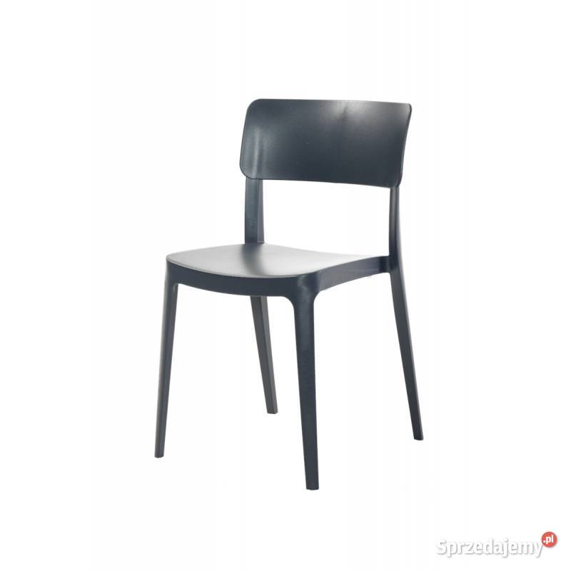 Krzesło krzesła kawiarniane, do restauracji VENTURA antracyt