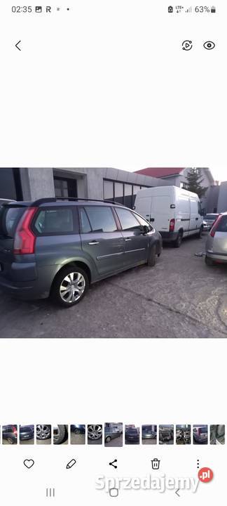 Citroen c4 grand picasso 2008 16 hdi 7 osobowy Rok produkcji 2008 Gdynia