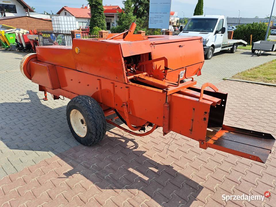 Prasa kostkująca do słomy siana Sipma Z2241 nieuszkodzony Proszowice sprzedam