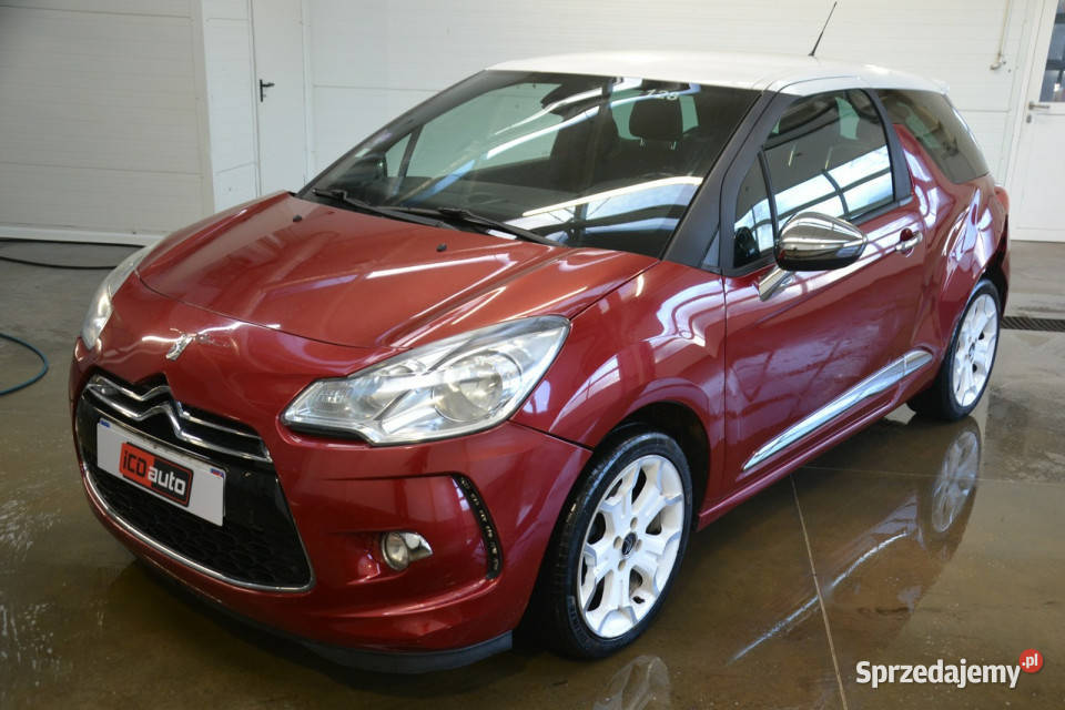 Citroen DS3 16 benzyna turbo 157 nawigacja lakier metallic Samochody osobowe sprzedam