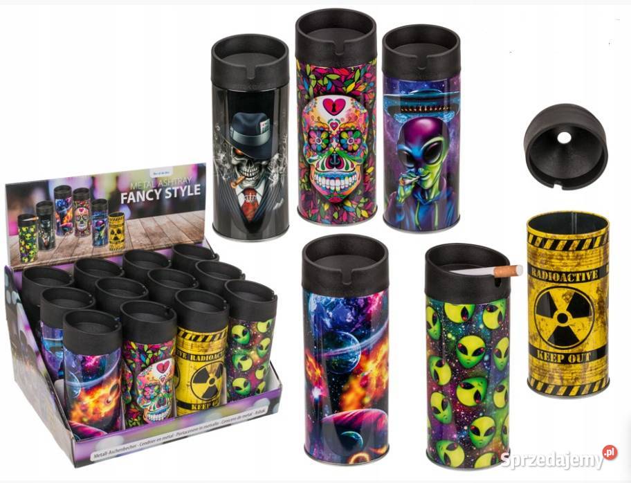 Popielniczka Metalowa w stylu Fancy Style Ostrowy nad Okszą