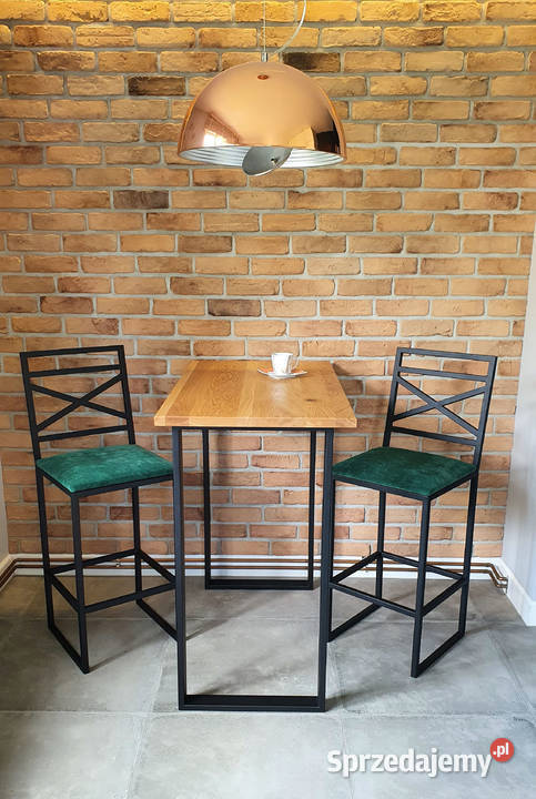 Hoker krzesło barowe Loft 1 Stoły, krzesła, biurka podkarpackie Krosno
