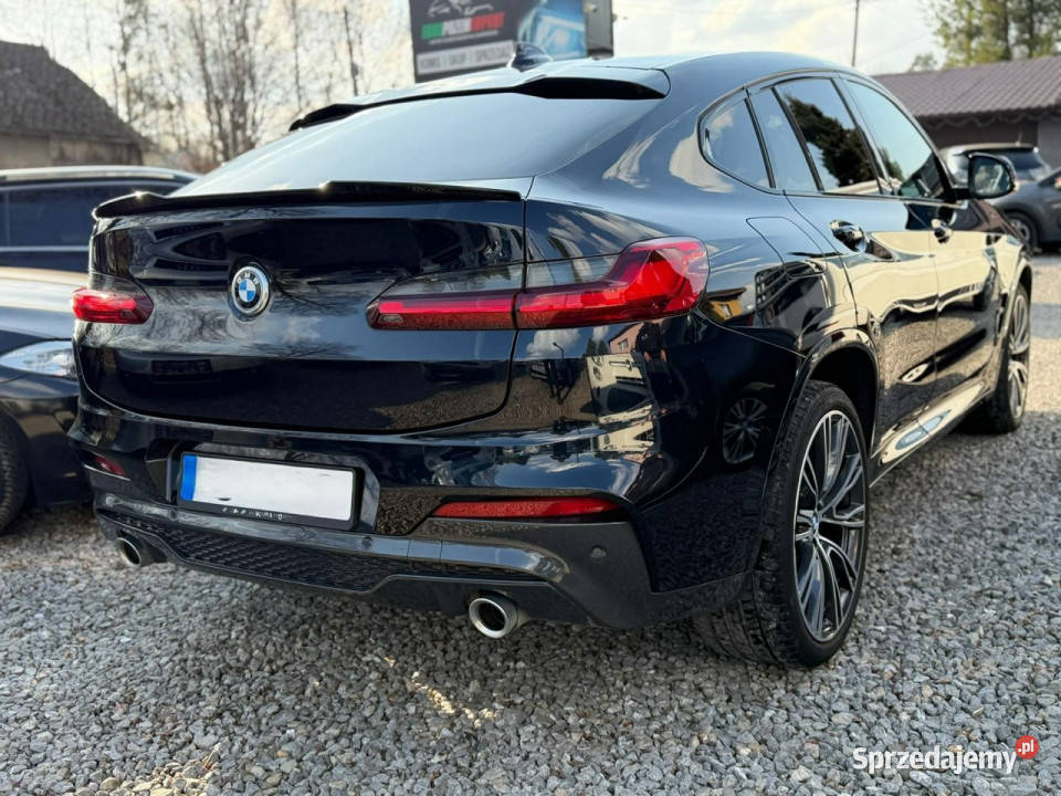 BMW X4 25d M pakiet xdrive 74 przebieg G02 2018 elektrochrom. lusterka boczne Łodygowice