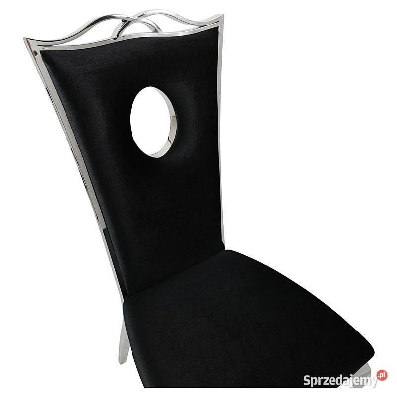 Jadalnia glamour Elegannte Nero piękna stylowa Warszawa