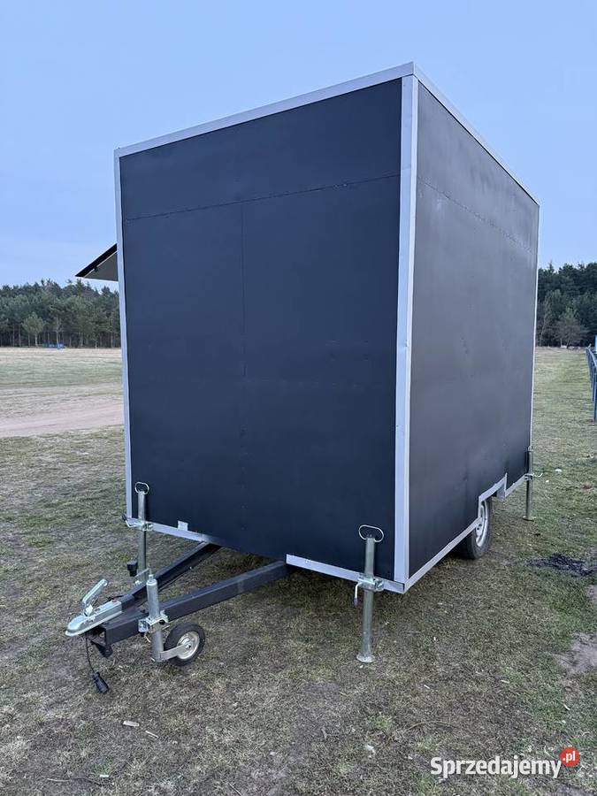 Przyczepa gastronomiczna 2x3 m NOWOCZESNA LED Rybnik