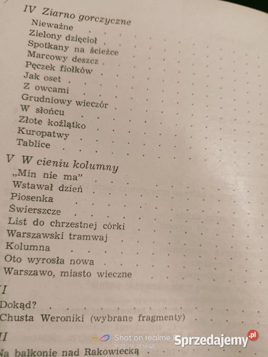 Szelburg Zarębina Nie słowa Czytelnik książki Warszawa