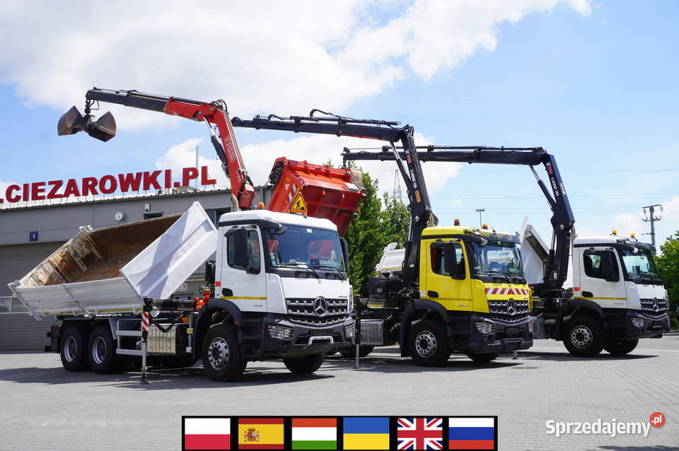 MercedesBenz Arocs 2640 6x4 100 HIAB XHiduo Kraków