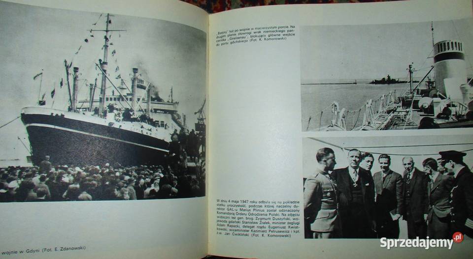 Żeglarstwo żegluga statki Batory turystyka PRL marynistyka, żeglarstwo Łódź