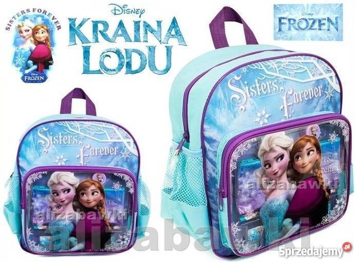 Plecak Wyposażenie Kraina Lodu FROZEN Elsa Anna Mogilany