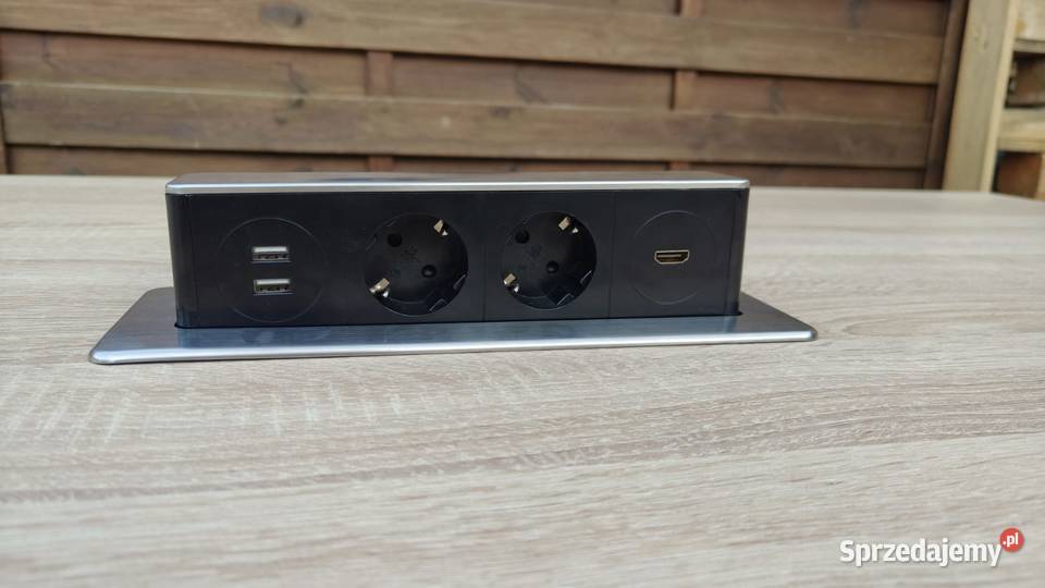 Stół konferencyjny 100x150 z mediaportem Orno Warszawa