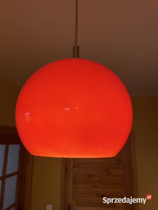 Lampy wiszące czerwona i pomarańczowa 175 każda Brwinów