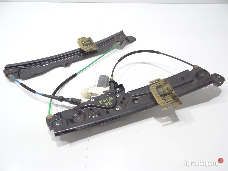PODNOŚNIK MECHANIZM SZYBY PRAWY PRZÓD BMW F10 osobowe Szyby Strzyżewice