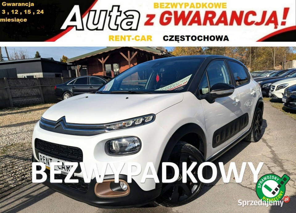 Citroen C3 12i83OPŁACONY Bezwypadkowy światła przeciwmgielne C3 śląskie Częstochowa