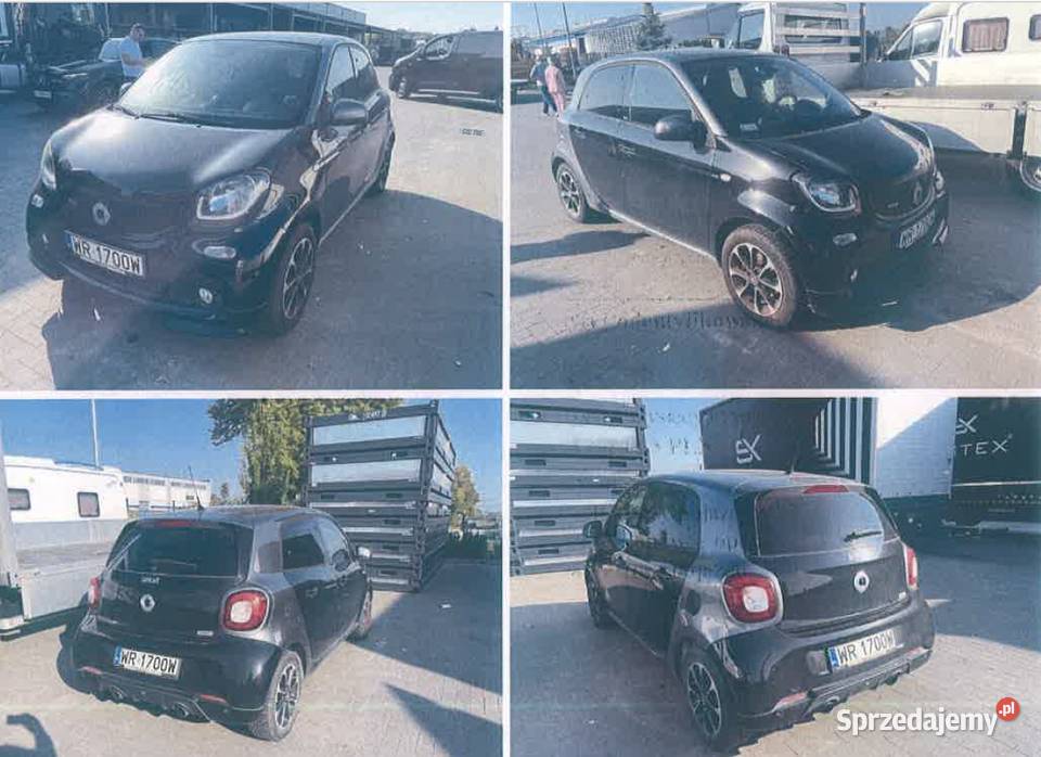 Smart ForFour sprzedaż syndyka 898cm3 Zamość sprzedam