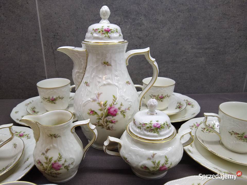 Serwis kawa Rosenthal Sanssouci Ramona Classic Porcelana i szkło wielkopolskie sprzedam