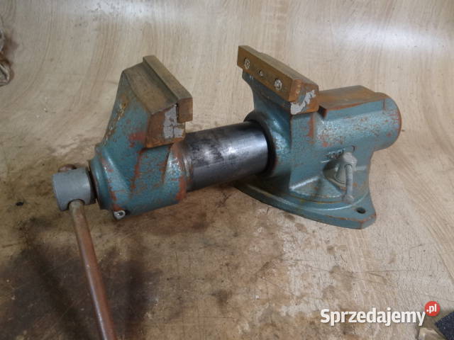 solidne obrotowe imadło YORK 100L sprawne