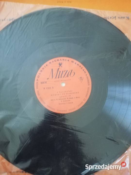 Płyta vinyl nauka języka niemieckiego