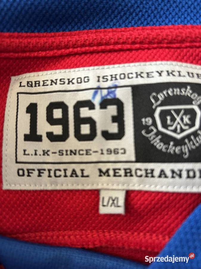 Hokej Norwegia LORENSKOG IK LXL Unikat Wrocław