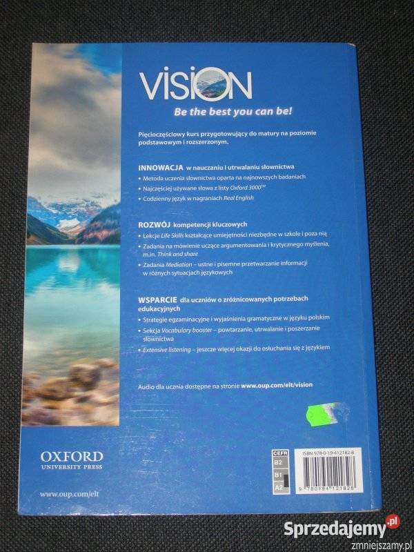 Podręcznik liceów i techników VISION 2 Oxford Podręczniki sprzedam