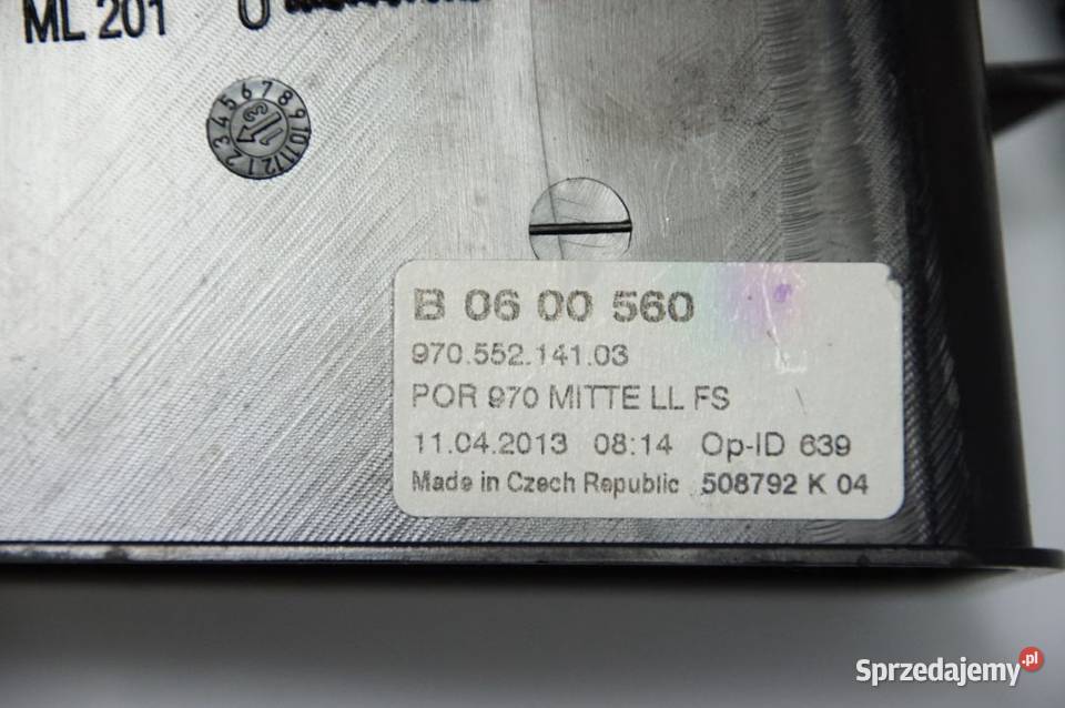 KRATKA NAWIEWU PORSCHE PANAMERA TURBO 970 osobowe Lipno