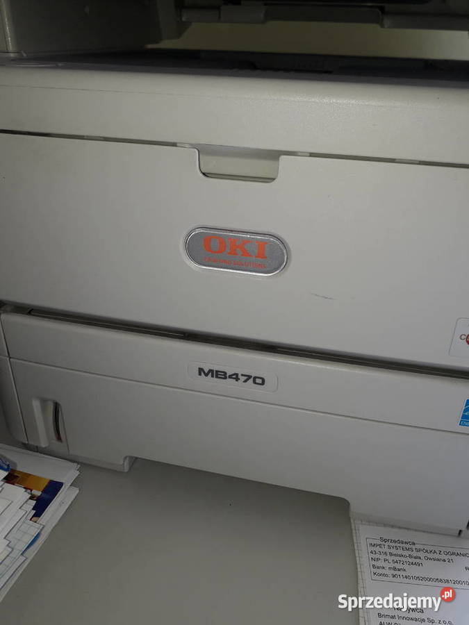 DRUKARKA OKI MB 470 podkarpackie Dylągówka