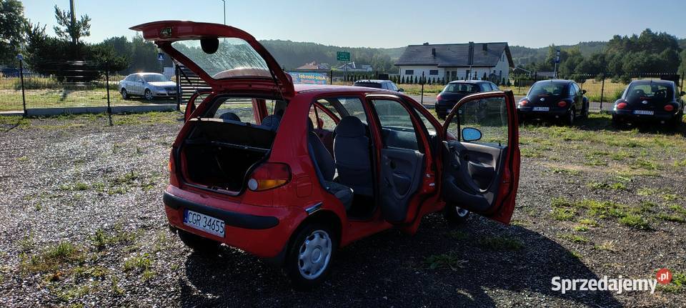 Daewoo Matiz 1 użytkownik Nowości Przebieg 79900 Wałdowo Szlacheckie