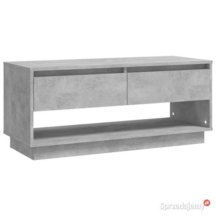 Szafka pod TV szarość betonu 102x41x44 WM809489 Warszawa sprzedam