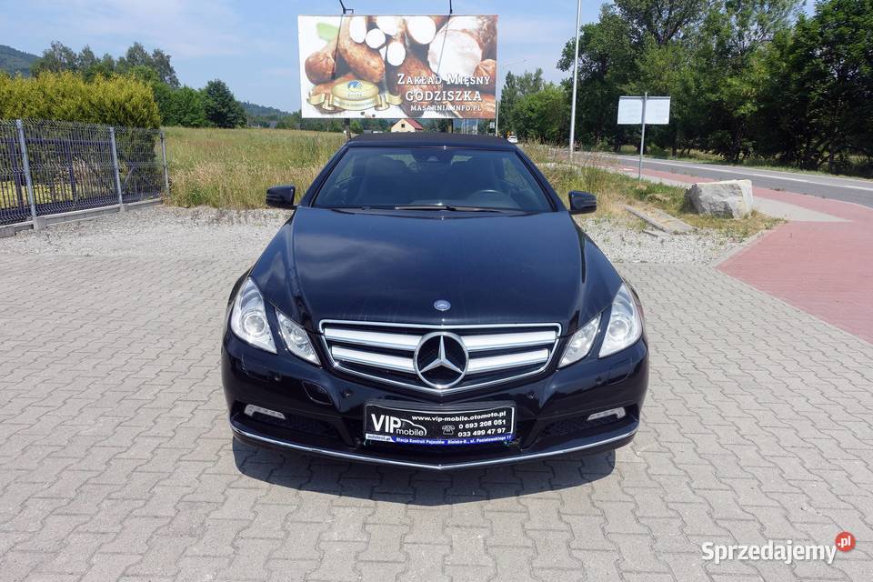 MERCEDES E350CGI 292 KABRIO AVANTGARDE FULL czujnik zmierzchu Buczkowice