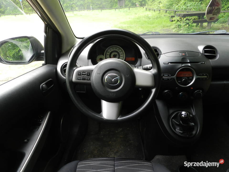 Mazda 2 II BEZ RDZY śliczna niezawodna tania immobilizer Puszczykowo
