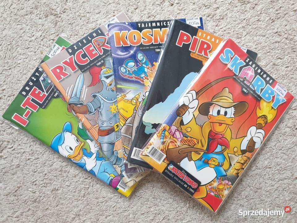 Kaczor Donald Wydanie Specjalne 5 tomów Komiksy Gdynia