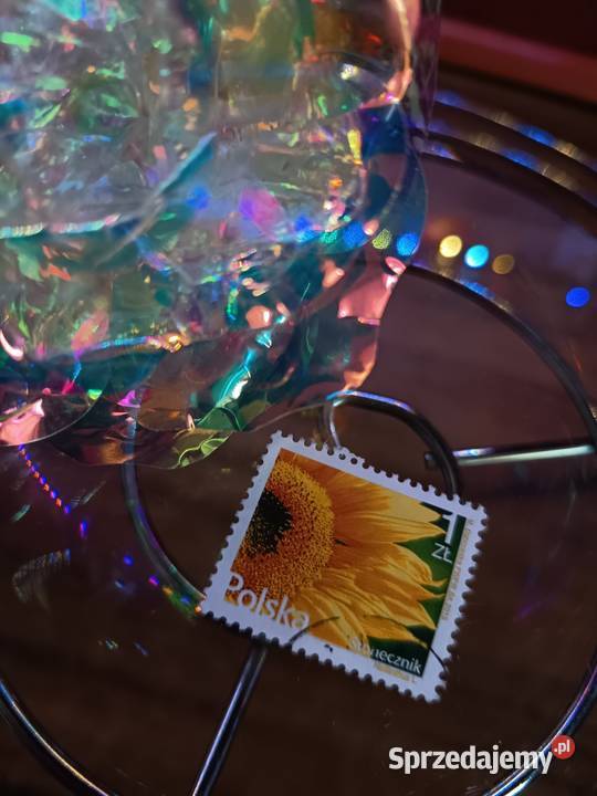Piękny Znaczek Pocztowy Polska Słonecznik 1 Filatelistyka Bydgoszcz