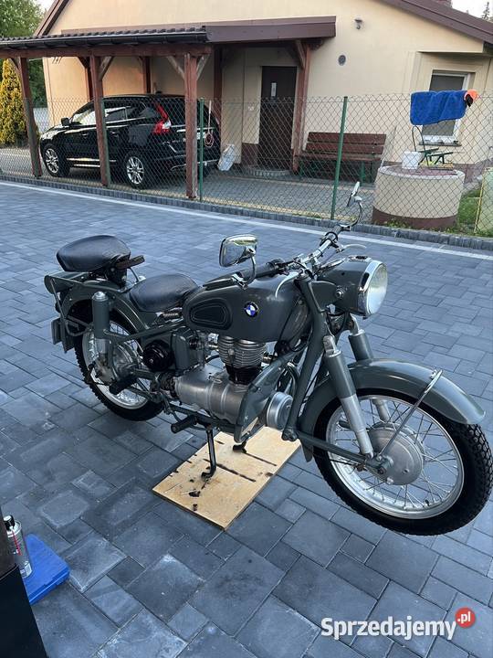 BMW R26 wersja wojskowa stan akcesoria czterosuwowy