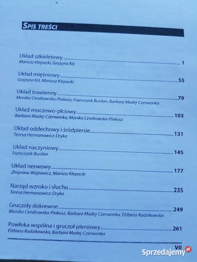 podstawy anatomii człowieka zbigniew wójtowicz