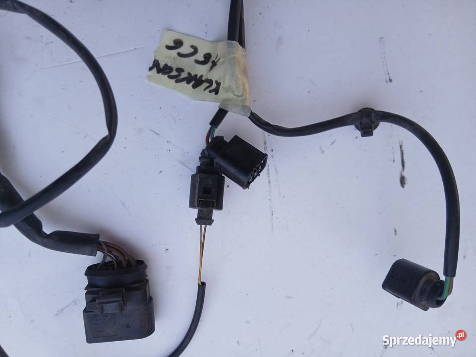Wiązka klaksonu Audi A6 C6 czujnik temperatury