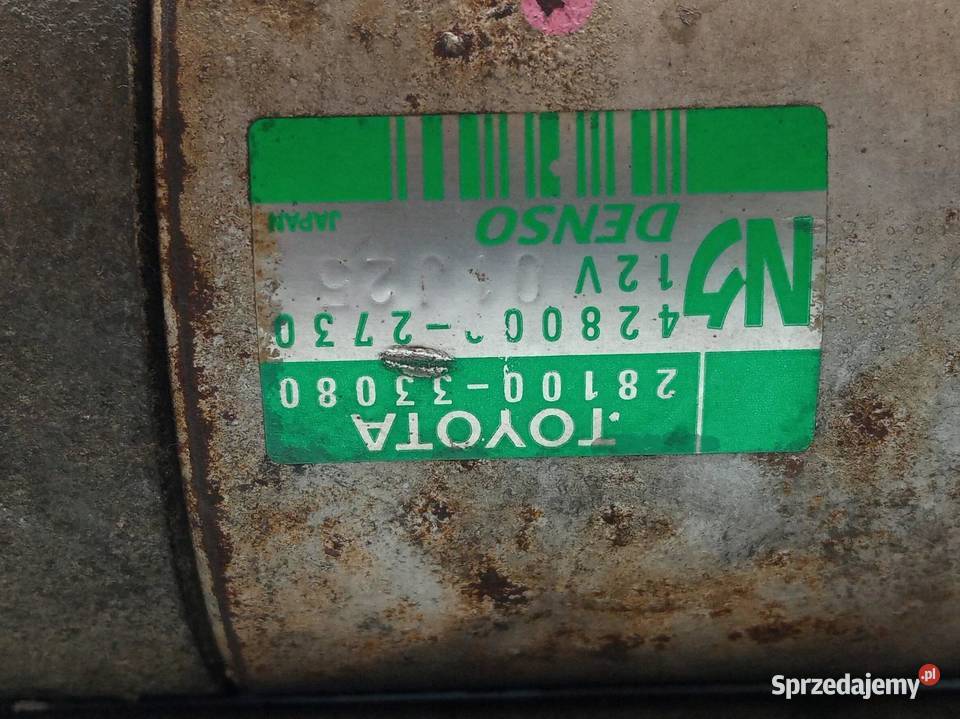 ROZRUSZNIK 2810033080 428002730 14 D4D Toyota