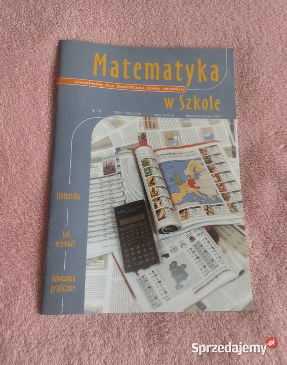 Czasopismo Matematyka w szkole 2004 dodatek Czasopisma Wrocław