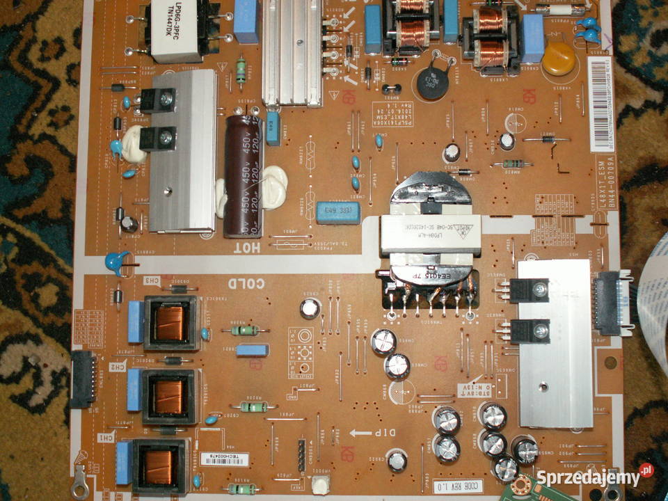 PŁYTA GŁÓWNA TV SAMSUNG UE40H6400AW UE40H6400 pomorskie Gdańsk