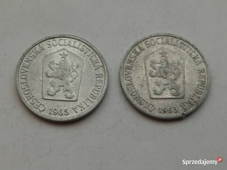 2 monety 10 hależy 1965r Dąbrowa Górnicza