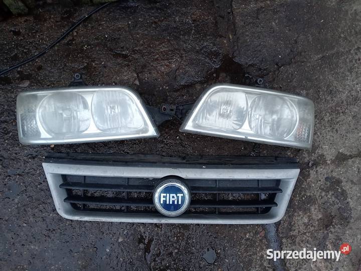 lampy grill zderzak pas przedni fiat ducato Lampy przednie Pyrzyce