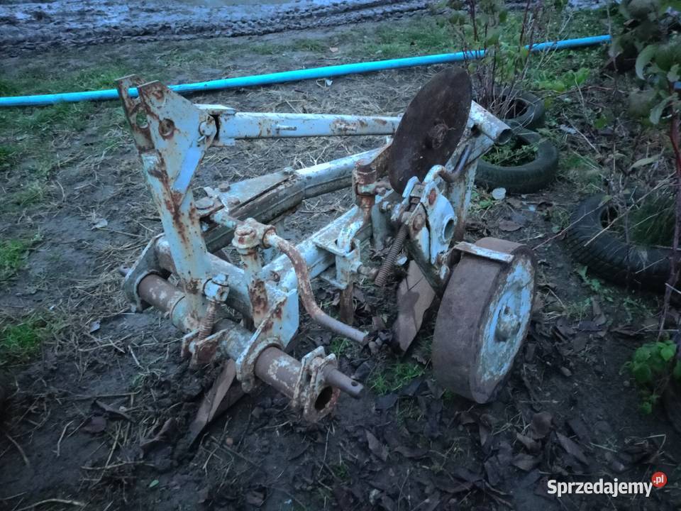 Pług 2 skibowy Unia Grudziądz wielkopolskie Gostyń