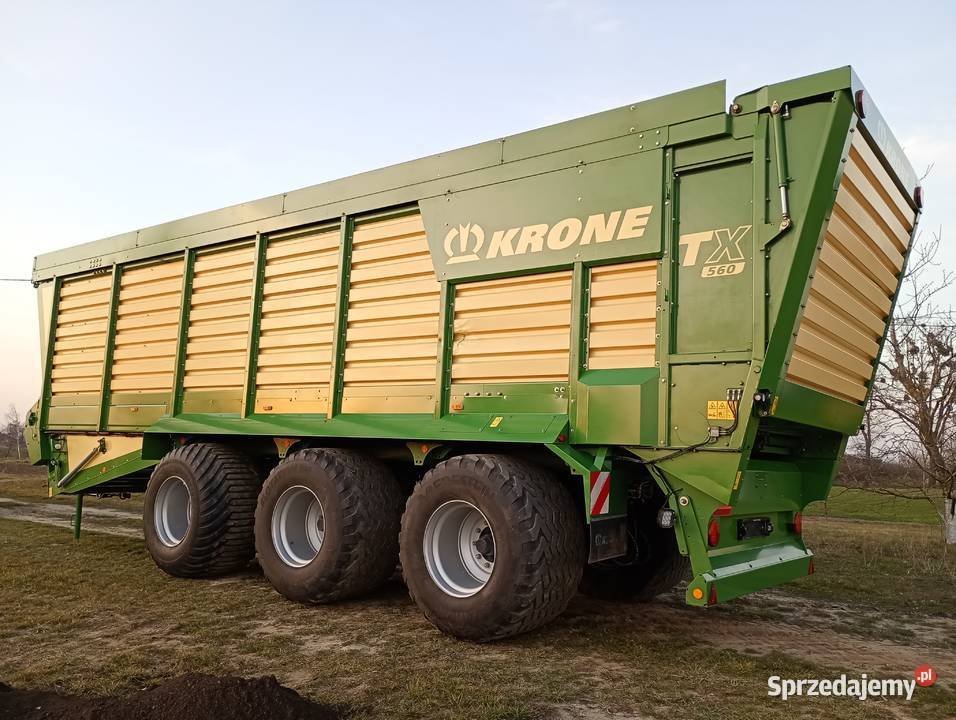 Przyczepa objętościowa Krone tx560 Brodnica