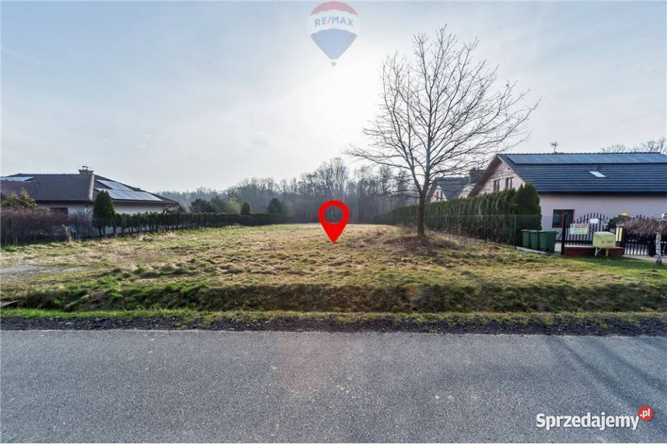 Działka budowlana 2426m2 z furtką do lasu Pisarzowice